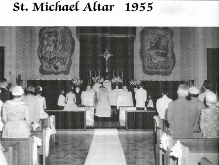 St Michael Altar in the future gym.jpg